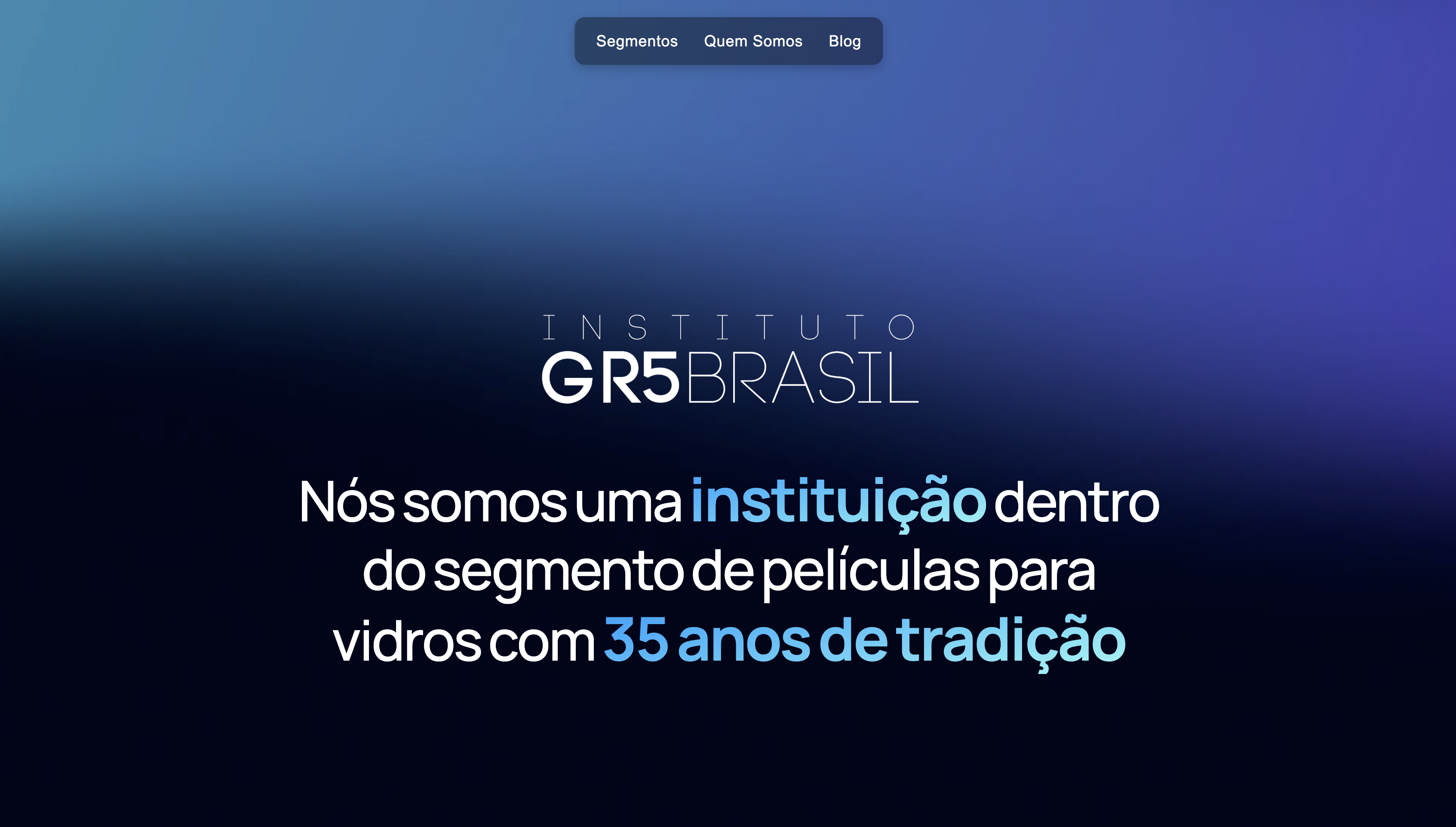 GR5 Brasil - Site desenvolvido pela CDM